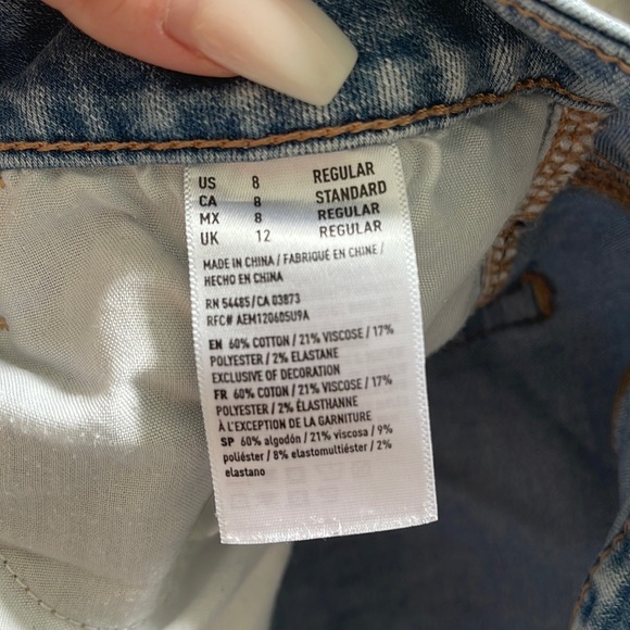 COPY - American Eagle Super Stretch Jeans - Hi-Rise Jeggings - Picture 7 of 9